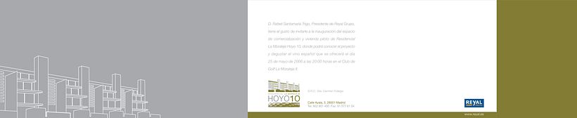 Diseño. Invitación HOYO 10 7