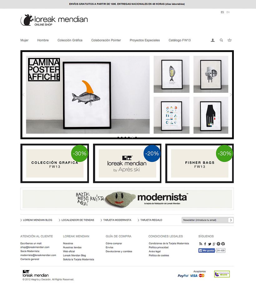 Loreak Mendian Online Shop -1
