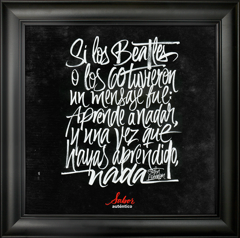 Coca-Cola Zero calligraphy 14