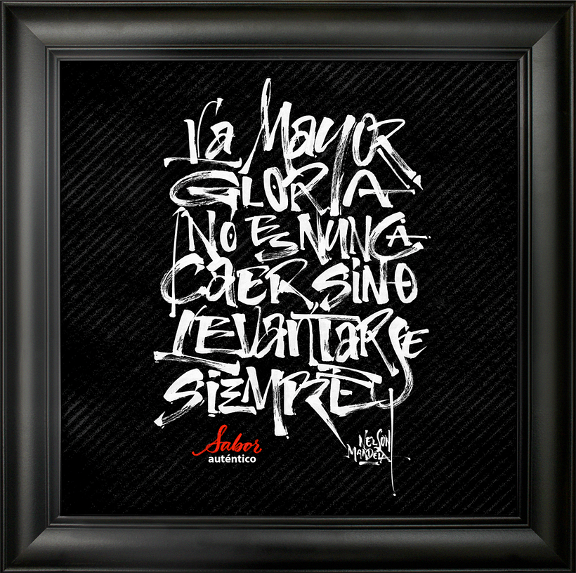 Coca-Cola Zero calligraphy 20