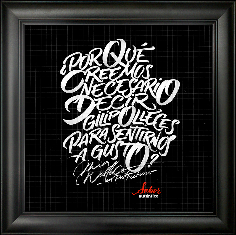 Coca-Cola Zero calligraphy 22
