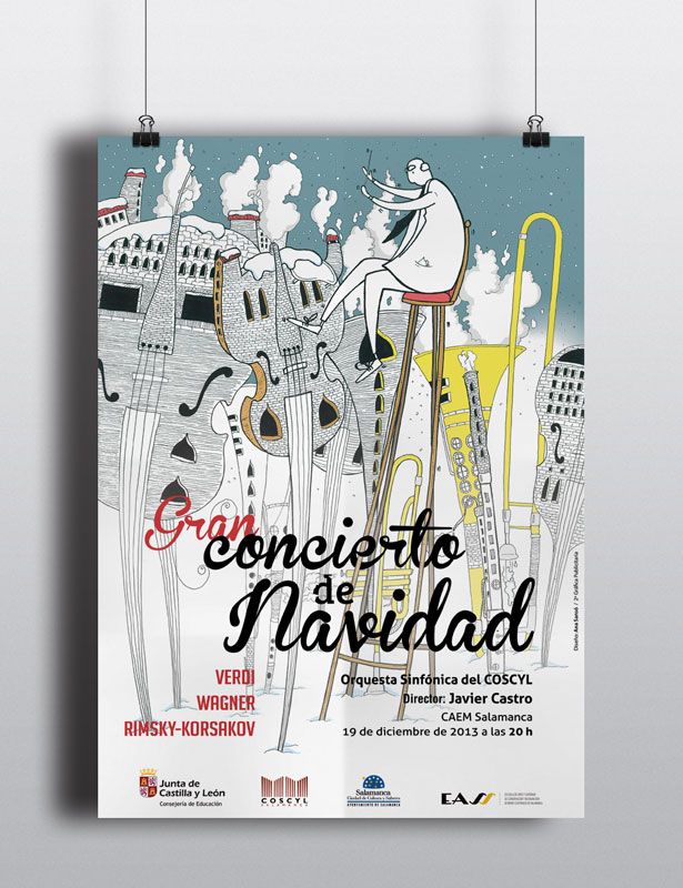 Cartel para Concierto de Navidad 1