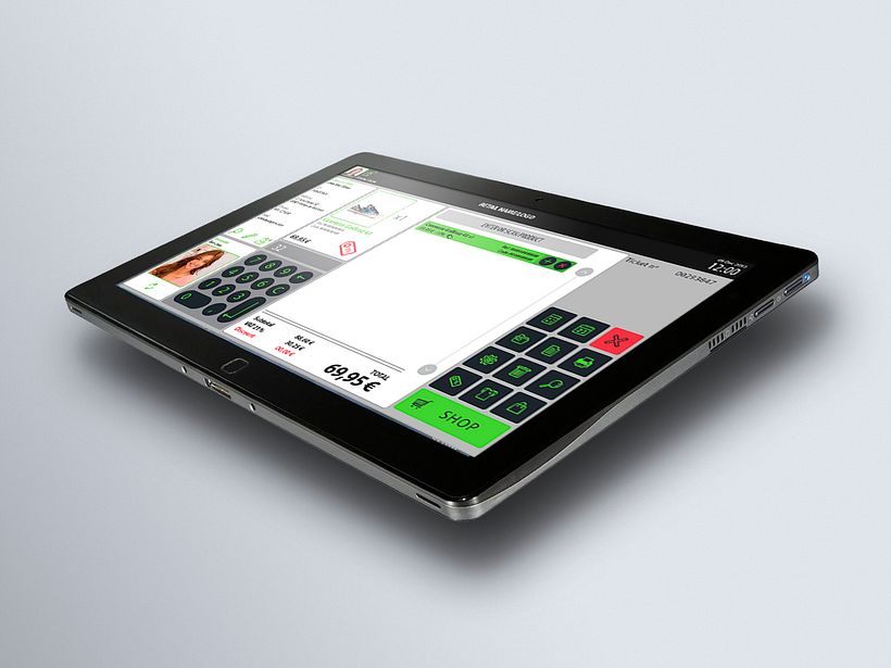 Interfaz de usuario para terminal de punto de venta (TPV) 16