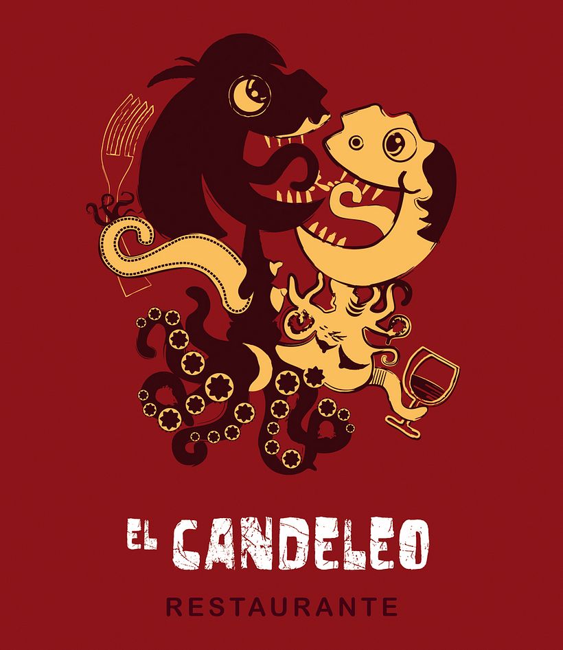 ilustracion para restaurante 0