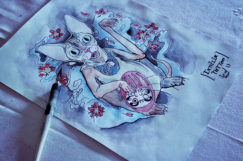 Tattoo ilustraciones. 0