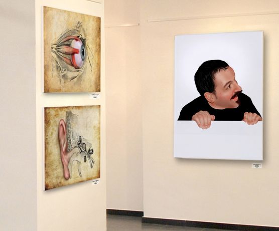 Exposición Arte Hiperrealista Martín Echeverría  Barcelona 2011 5