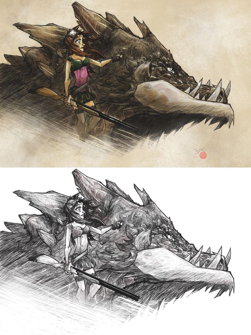 ilustraciones - Ilustração tradicional