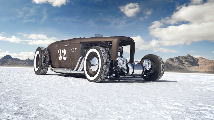 The Bonneville Salt Flat 4