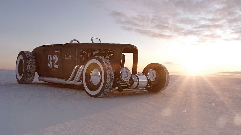 The Bonneville Salt Flat 2