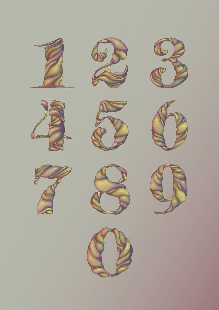 Números Ilustrados 0