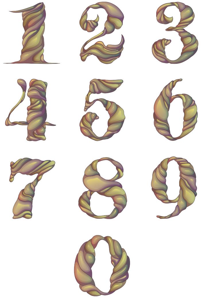 Números Ilustrados 1