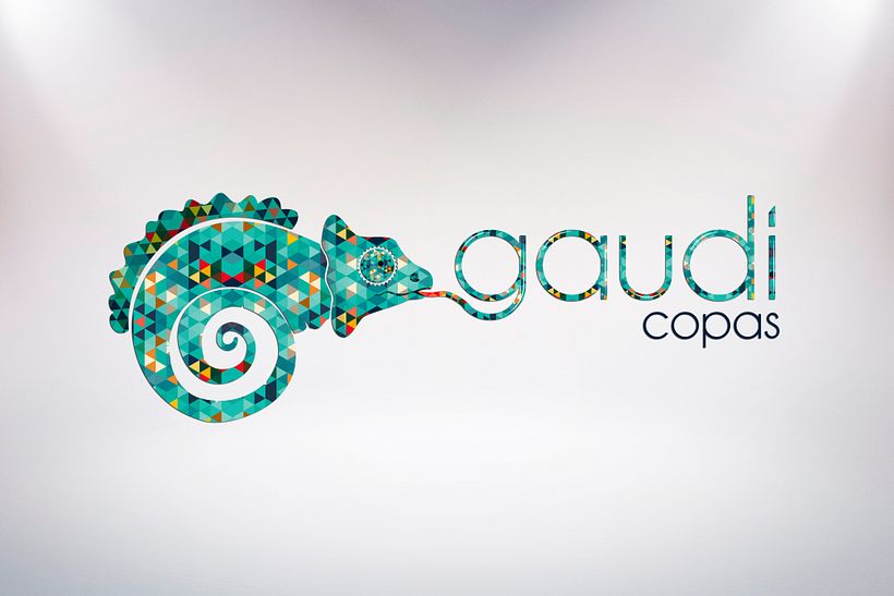 Diseño identidad /Gaudi copas 2