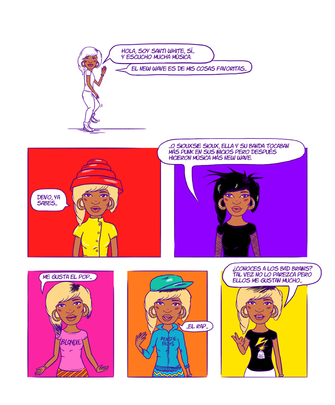 Santigold - Minicómic.  -1