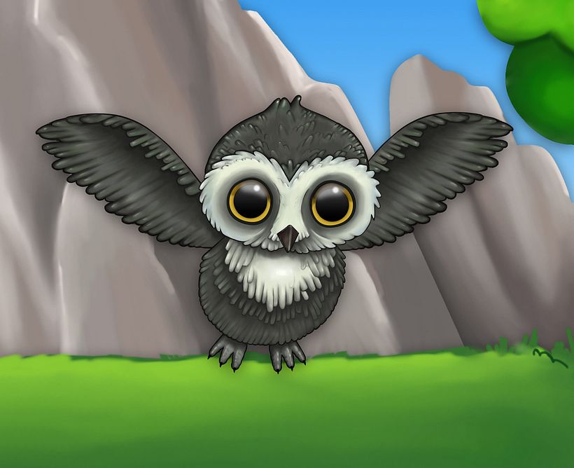 Boceto portada para videojuego (work in progress) 1