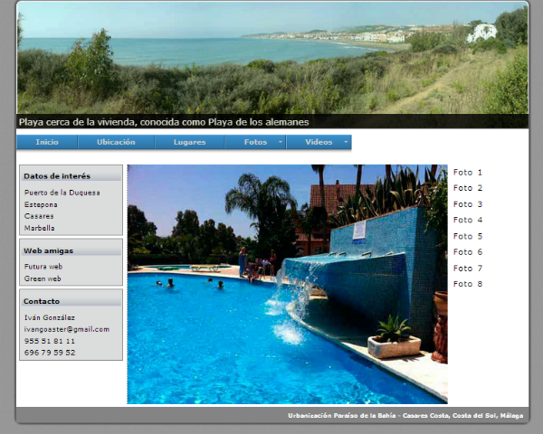 Web para venta de vivienda 4