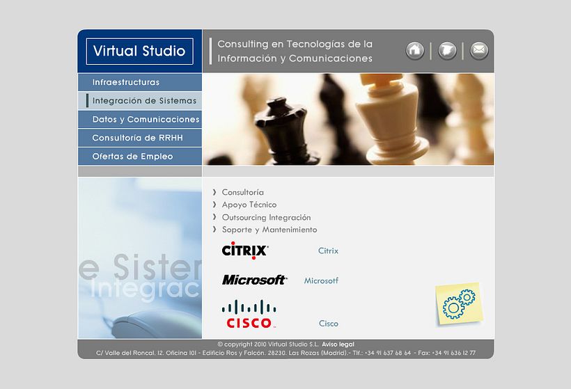 Web. Virtual Studio 2
