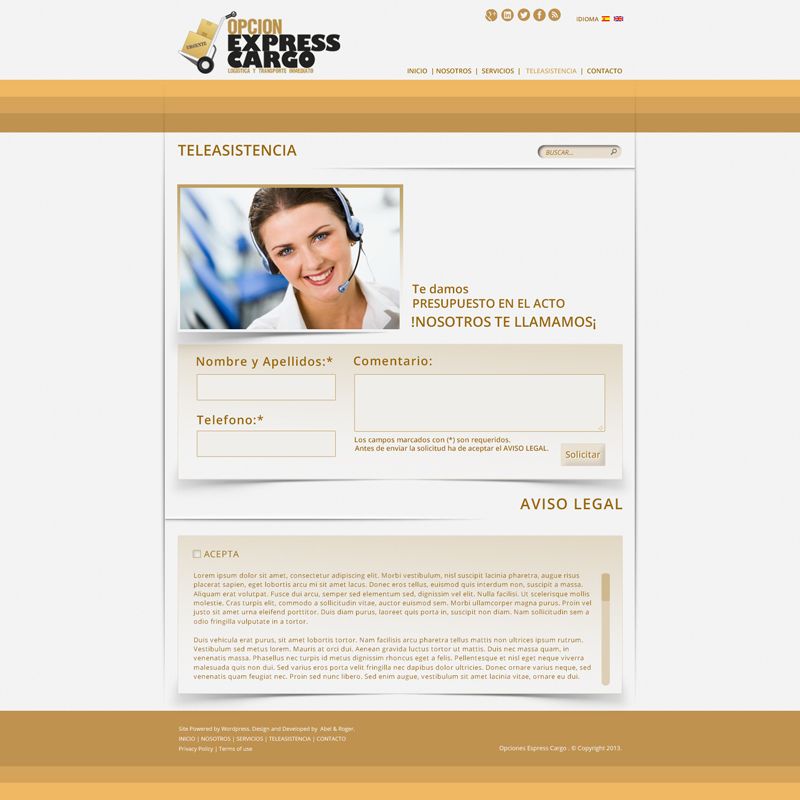 Web Opciones Express Cargo  -1