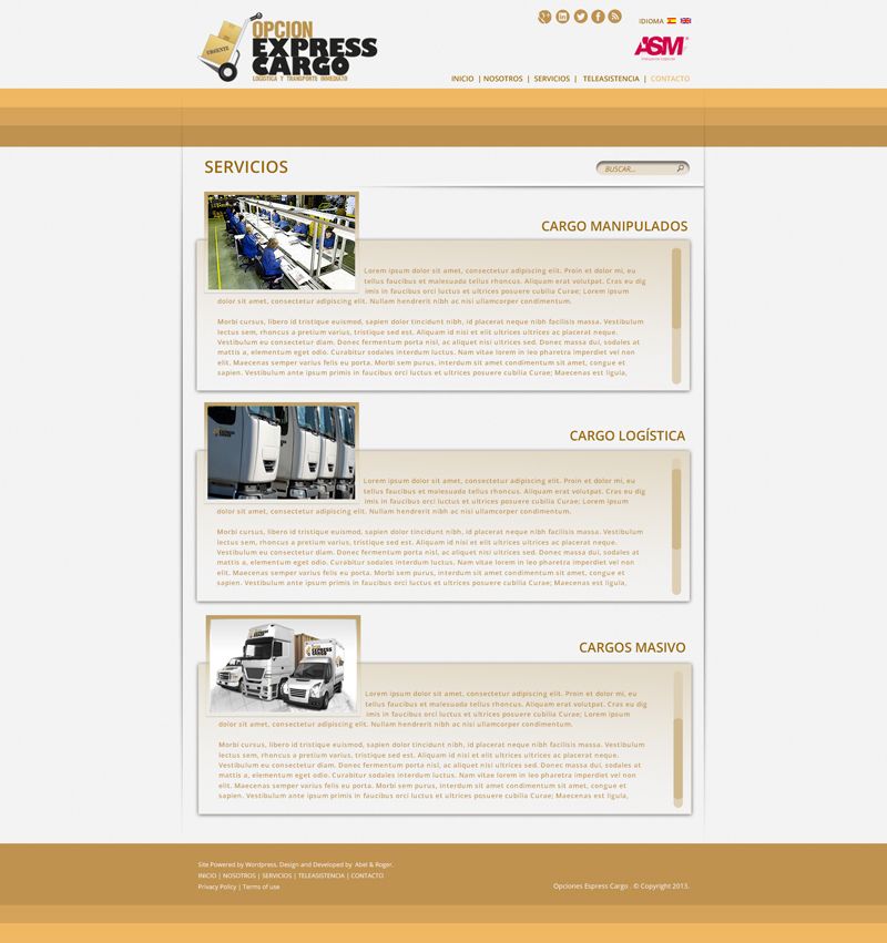 Web Opciones Express Cargo  0