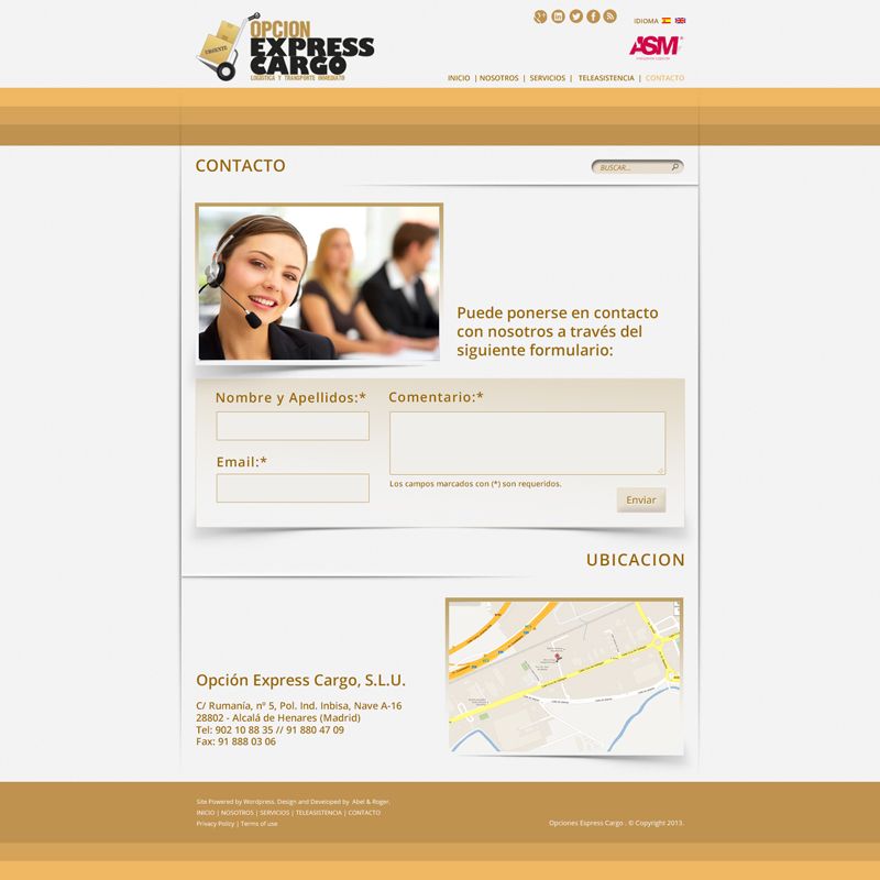 Web Opciones Express Cargo  1