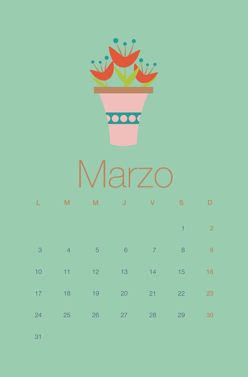 Calendario VICEVA 2014  - Design