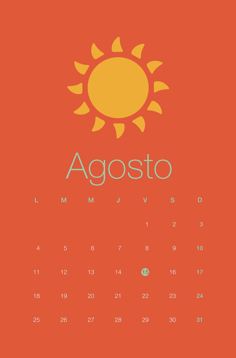 Calendario VICEVA 2014  - Design