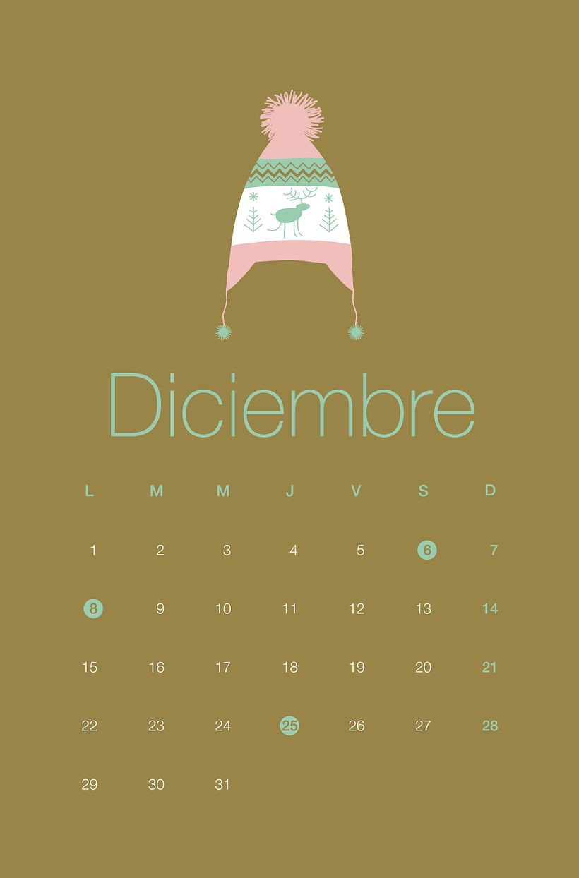 Calendario VICEVA 2014  - Design