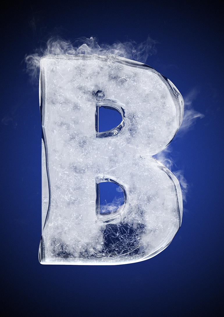 Tipografía helada para Nike 4