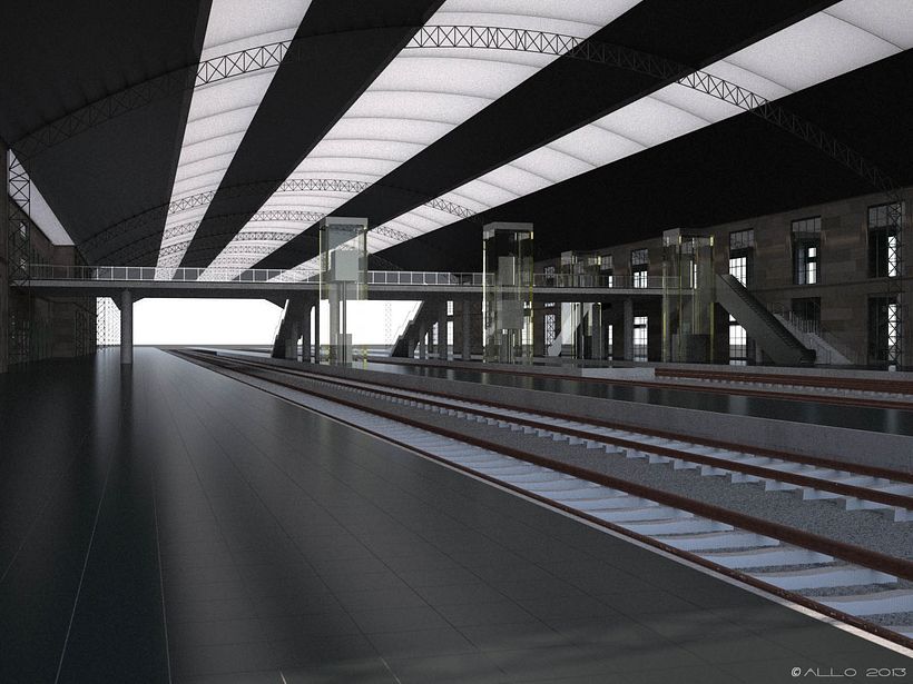 Estación Intermodal Santiago Compostela (proyecto de Guillermo Lorenzo) 0