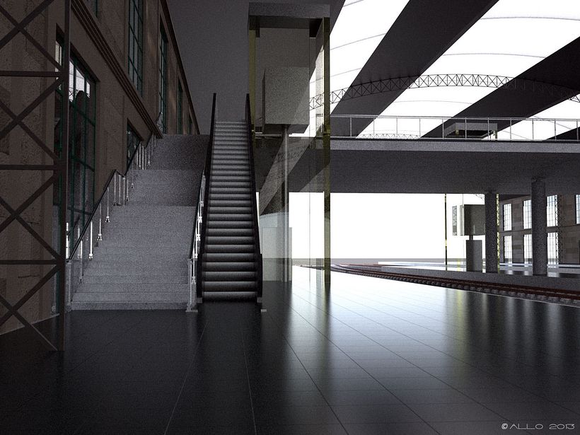 Estación Intermodal Santiago Compostela (proyecto de Guillermo Lorenzo) 3