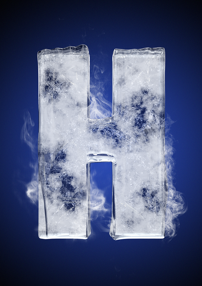 Tipografía helada para Nike 10