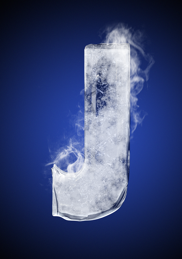 Tipografía helada para Nike 12