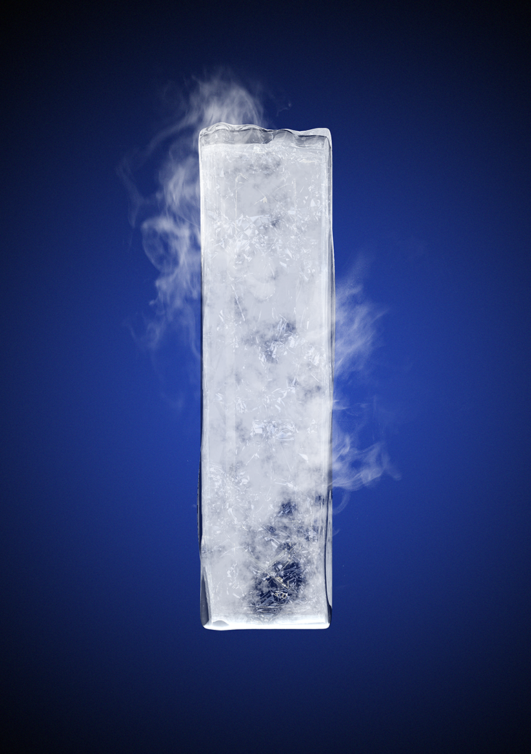 Tipografía helada para Nike 11