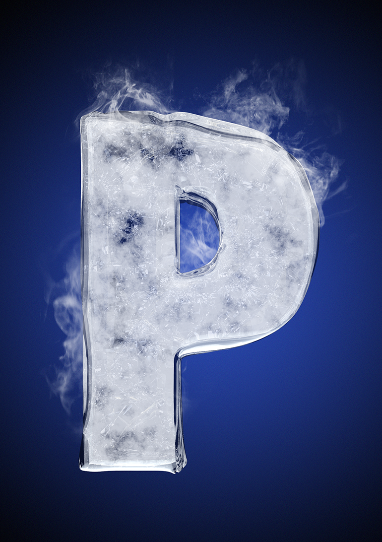 Tipografía helada para Nike 18