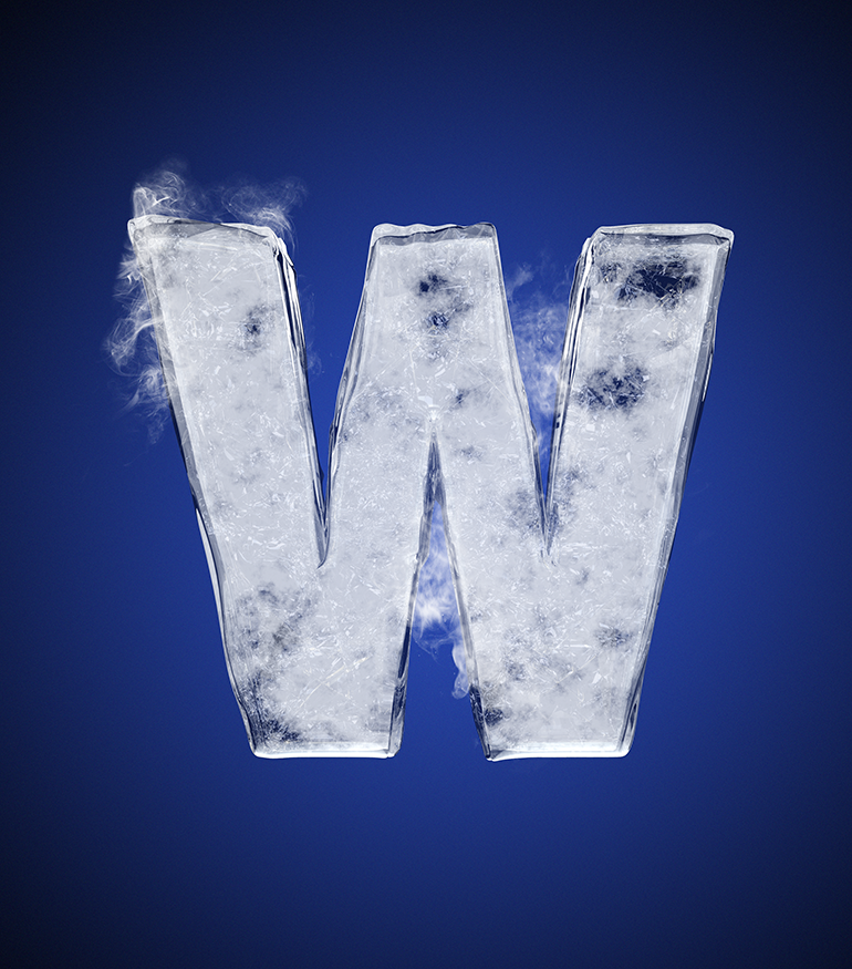 Tipografía helada para Nike 25