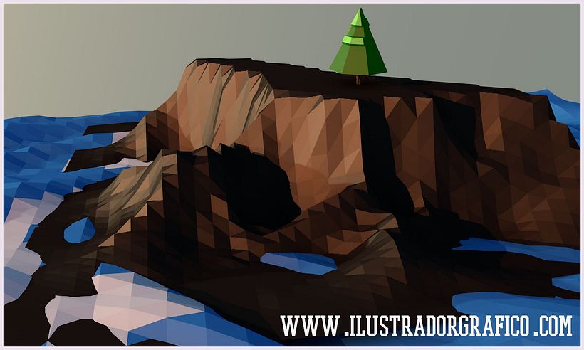 Low poly ( cinema 4D ) 3