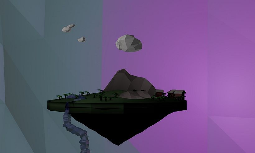 Low poly ( cinema 4D ) 6