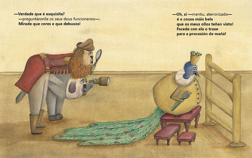Versión de "El nuevo traje del rey" 2