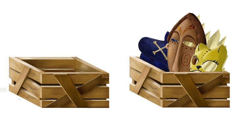 Algunos de los diseños de Props - Design
