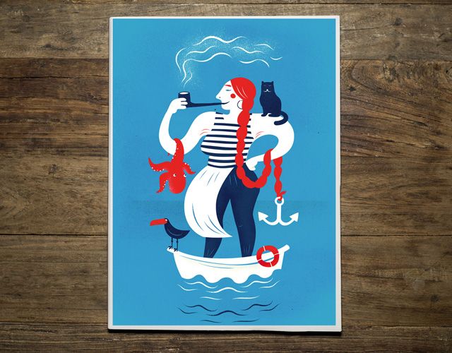 Dona Capitona - Illustrazione tradizionale