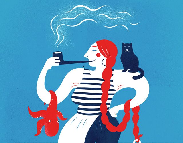Dona Capitona - Illustrazione tradizionale