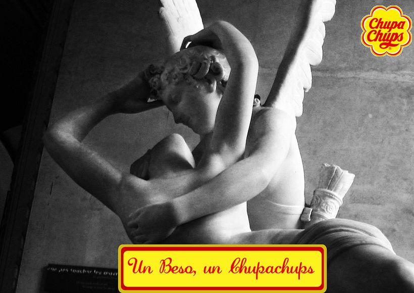 Gráficas para promover el consumo de Chupachups para personas de más de 18 años. 1