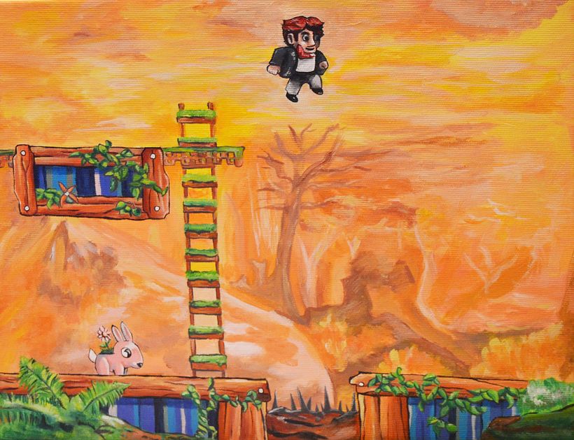 De la pantalla al lienzo: una mirada pictórica a los videojuegos 5
