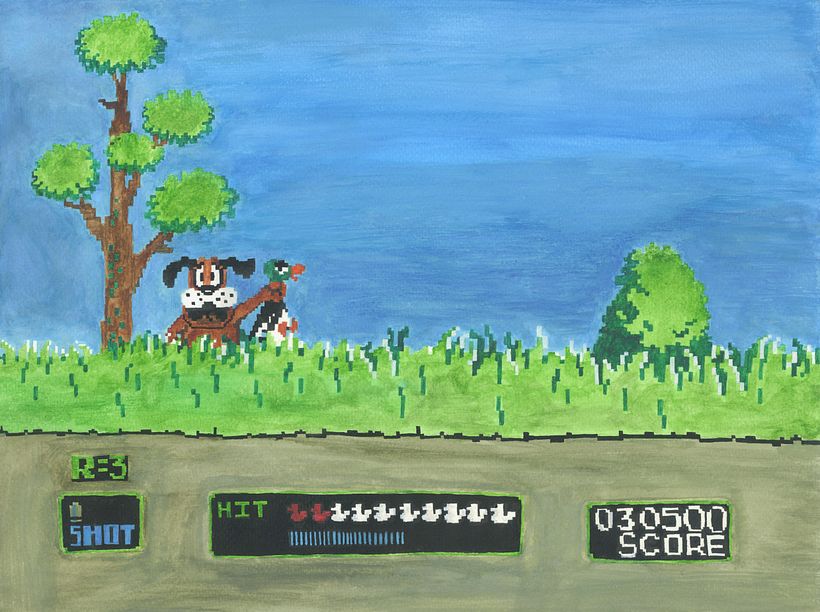 De la pantalla al lienzo: una mirada pictórica a los videojuegos 13