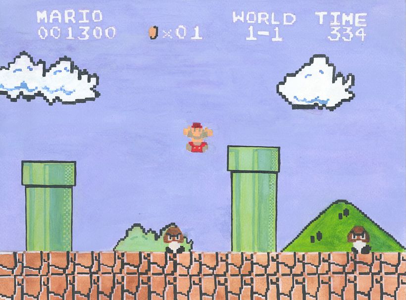 De la pantalla al lienzo: una mirada pictórica a los videojuegos 9