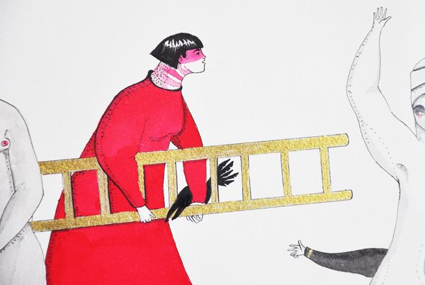 La escalera dorada / The golden stairs 2