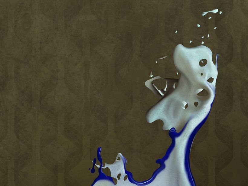 Naturaleza viva - Pintura digital realizada con los dedos en el Ipad  3