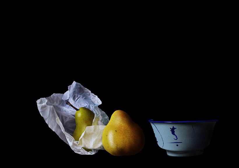 Naturaleza viva - Pintura digital realizada con los dedos en el Ipad  11