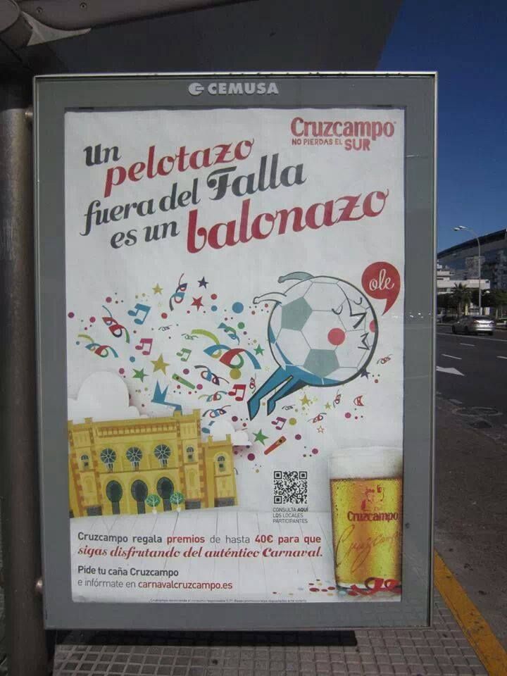 Cruzcampo / Campaña del Carnaval de Cádiz 2014 bajo la dirección artística de Below. -1