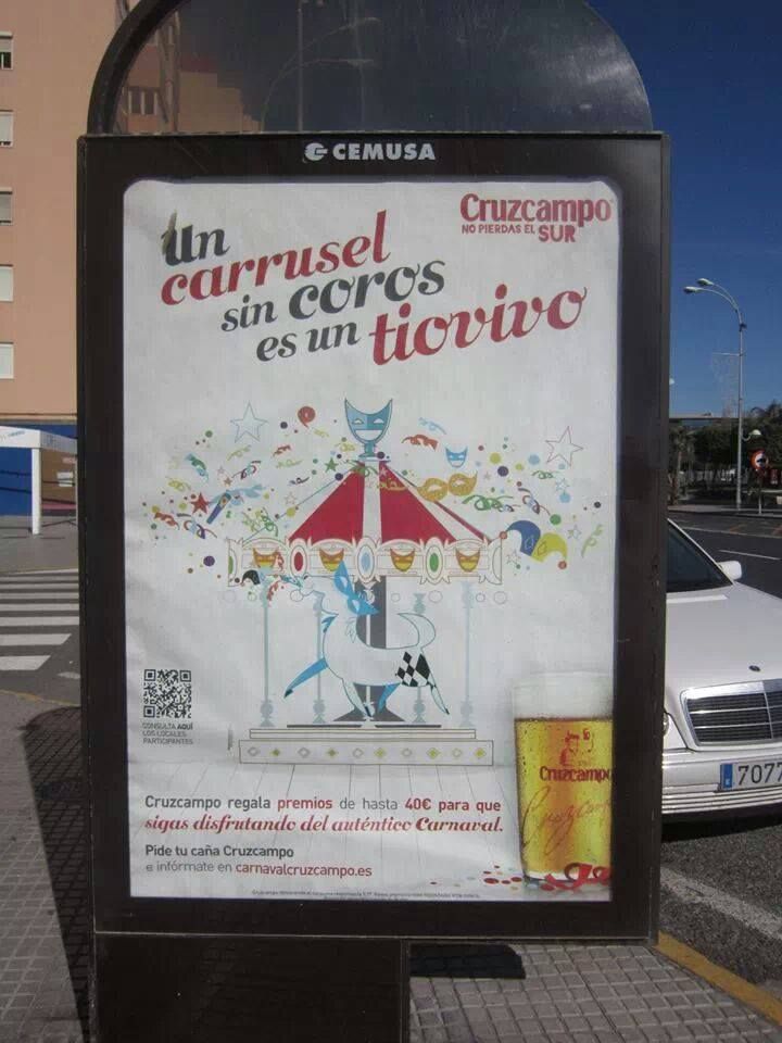 Cruzcampo / Campaña del Carnaval de Cádiz 2014 bajo la dirección artística de Below. 0