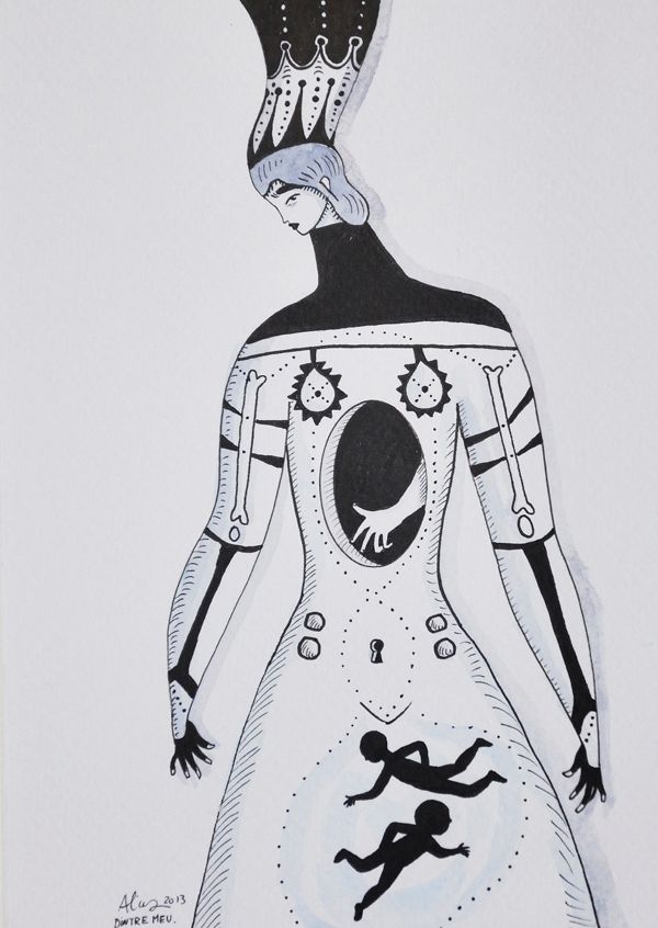 Les Somiants (Las Soñantes) part III - Ilustrasi tradisional